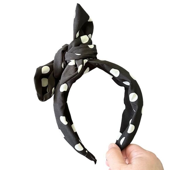 2/$15! Bundle of 5 Headbands Dress Up Black Blush Rhinestones Beads Mixed Set - Picture 4 of 7